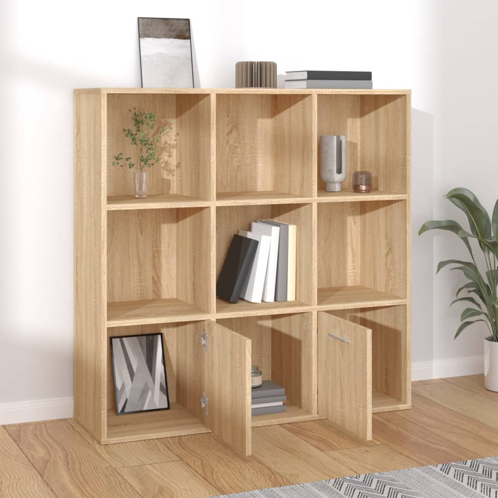 Bokhylle Sonoma Eik 98x30x98 cm