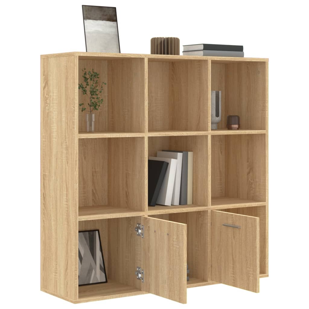 Bokhylle Sonoma Eik 98x30x98 cm