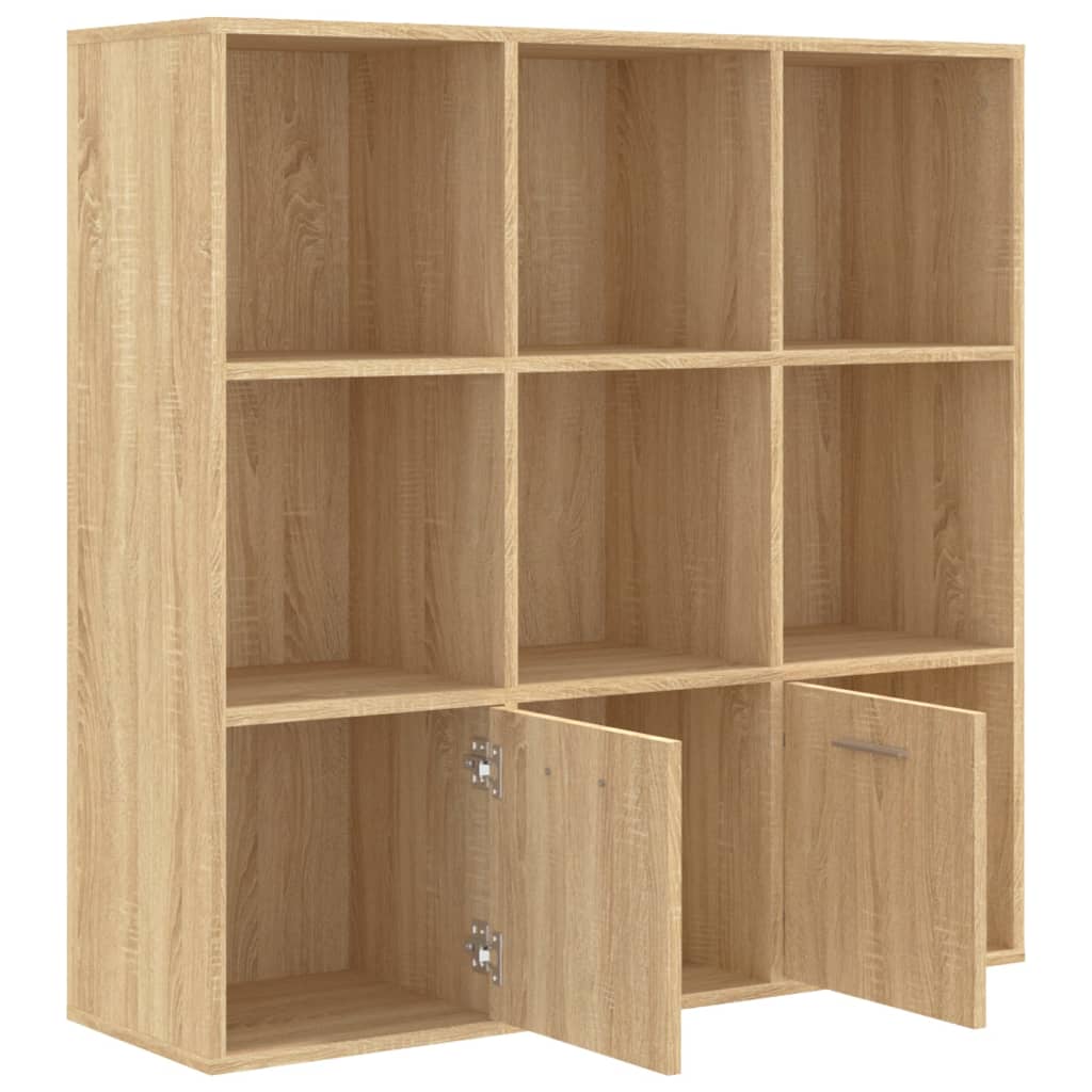 Bokhylle Sonoma Eik 98x30x98 cm