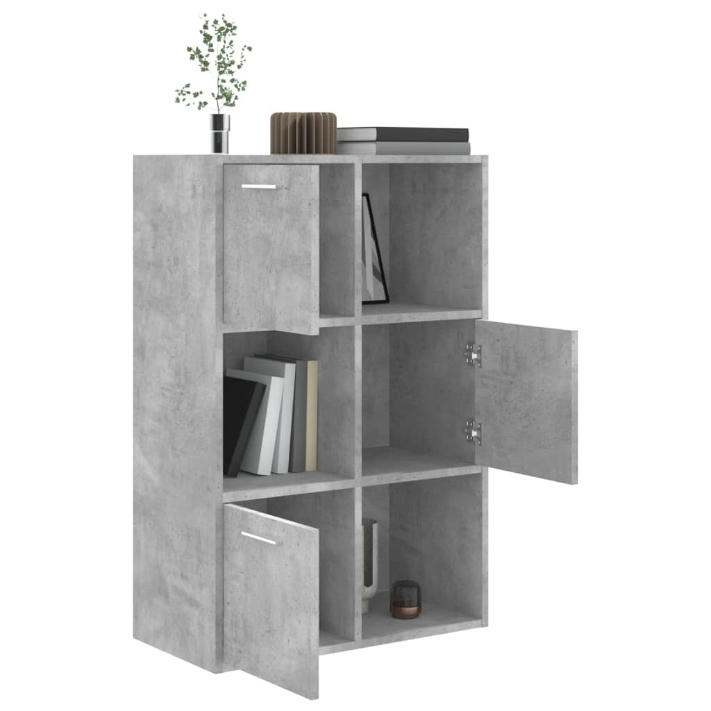 Skap Betonggrå 60x29,5x90 cm