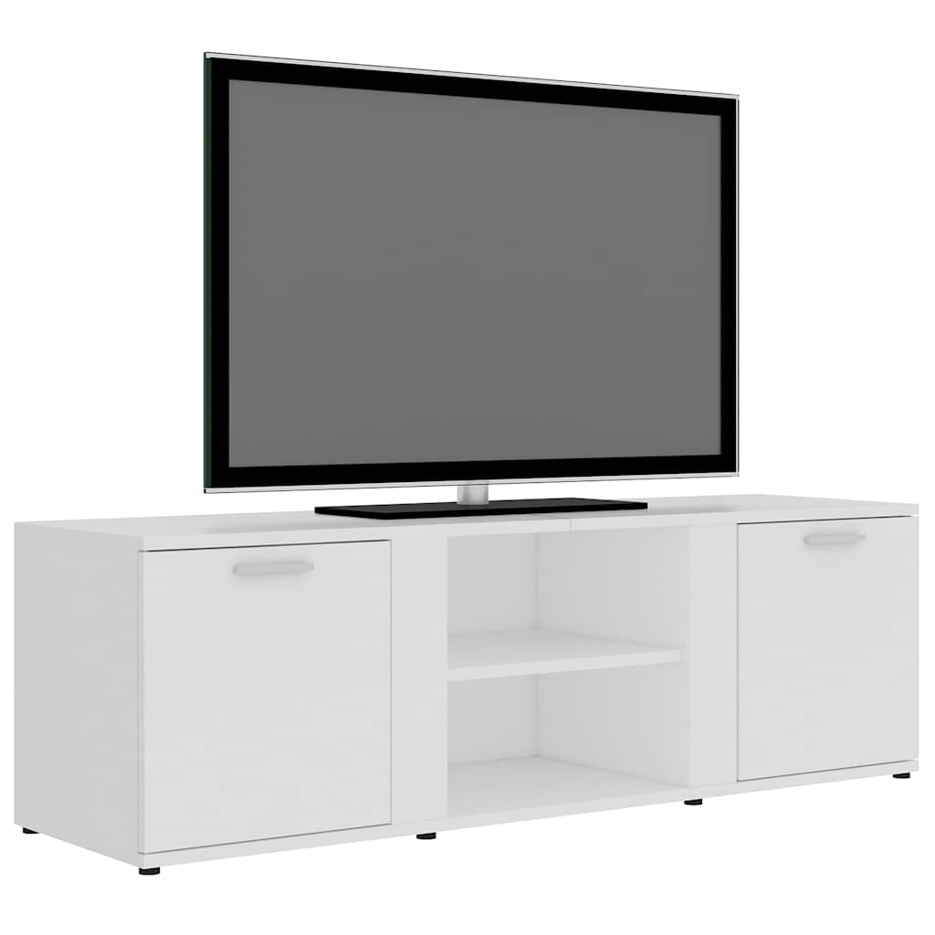 TV-Møbel Hvit TV-benk 120x34x37 cm