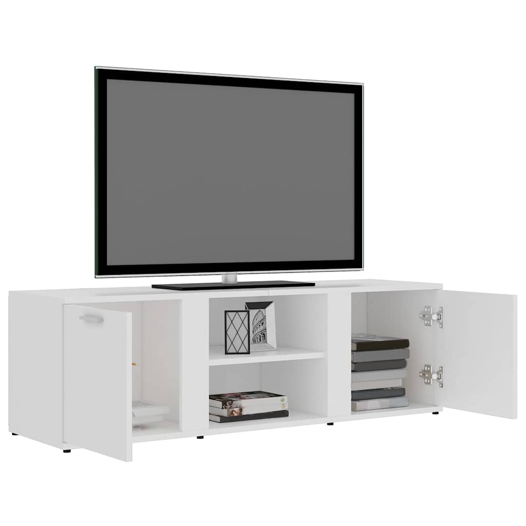 TV-Møbel Hvit TV-benk 120x34x37 cm