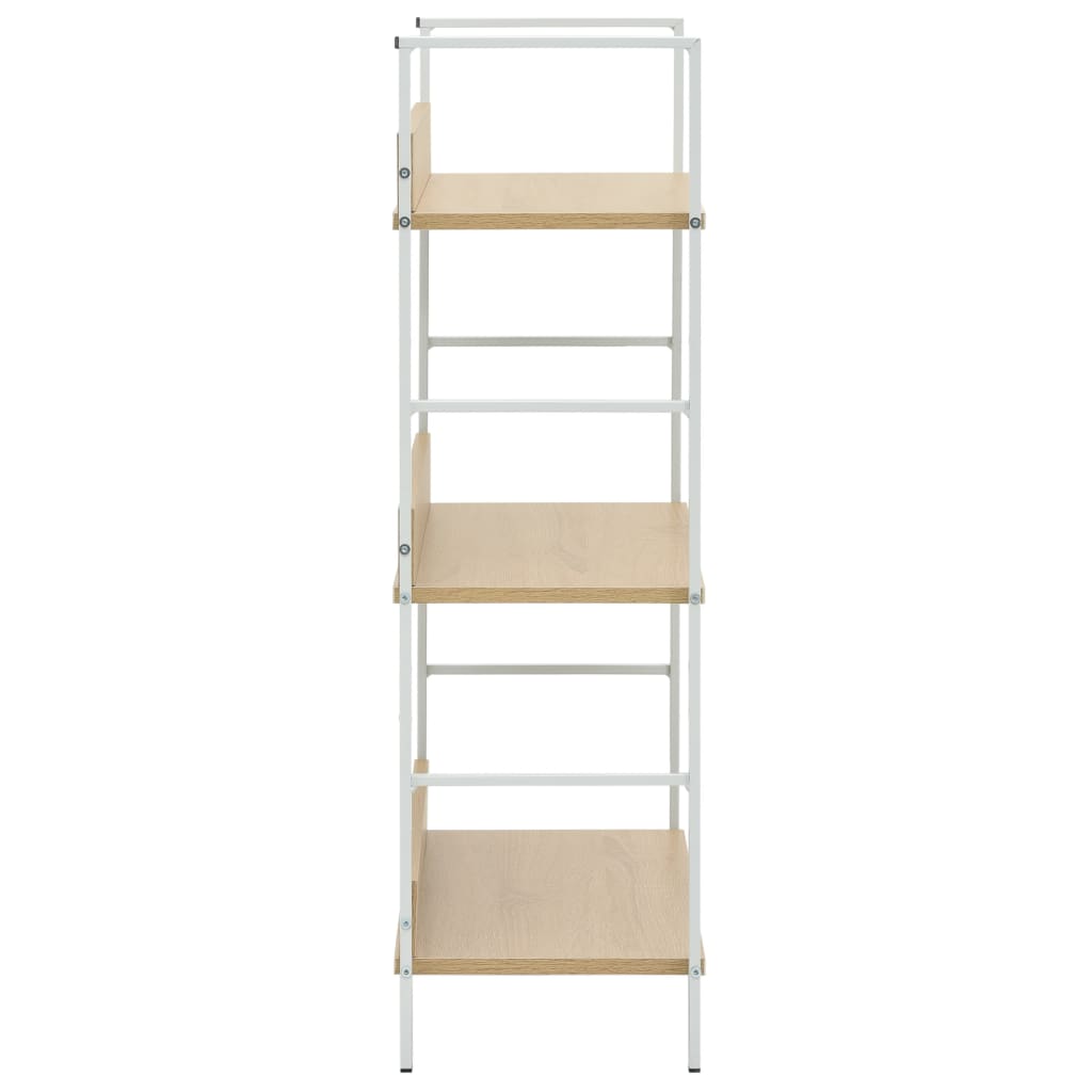 Bokhylle DIV. 3 lag Eik 60x27,6x90,5 cm