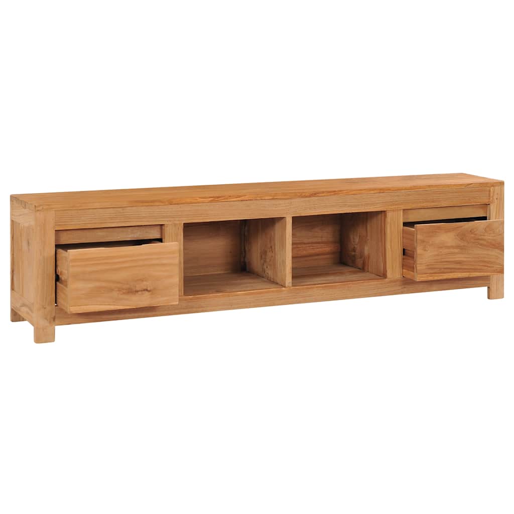 TV-Møbel Tre TV-benk heltre teak 135x30x35 cm