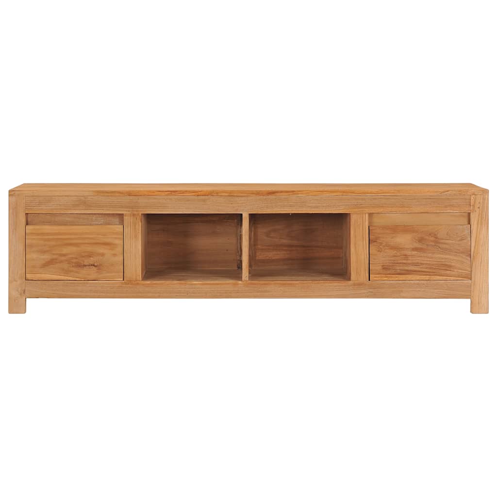 TV-Møbel Tre TV-benk heltre teak 135x30x35 cm