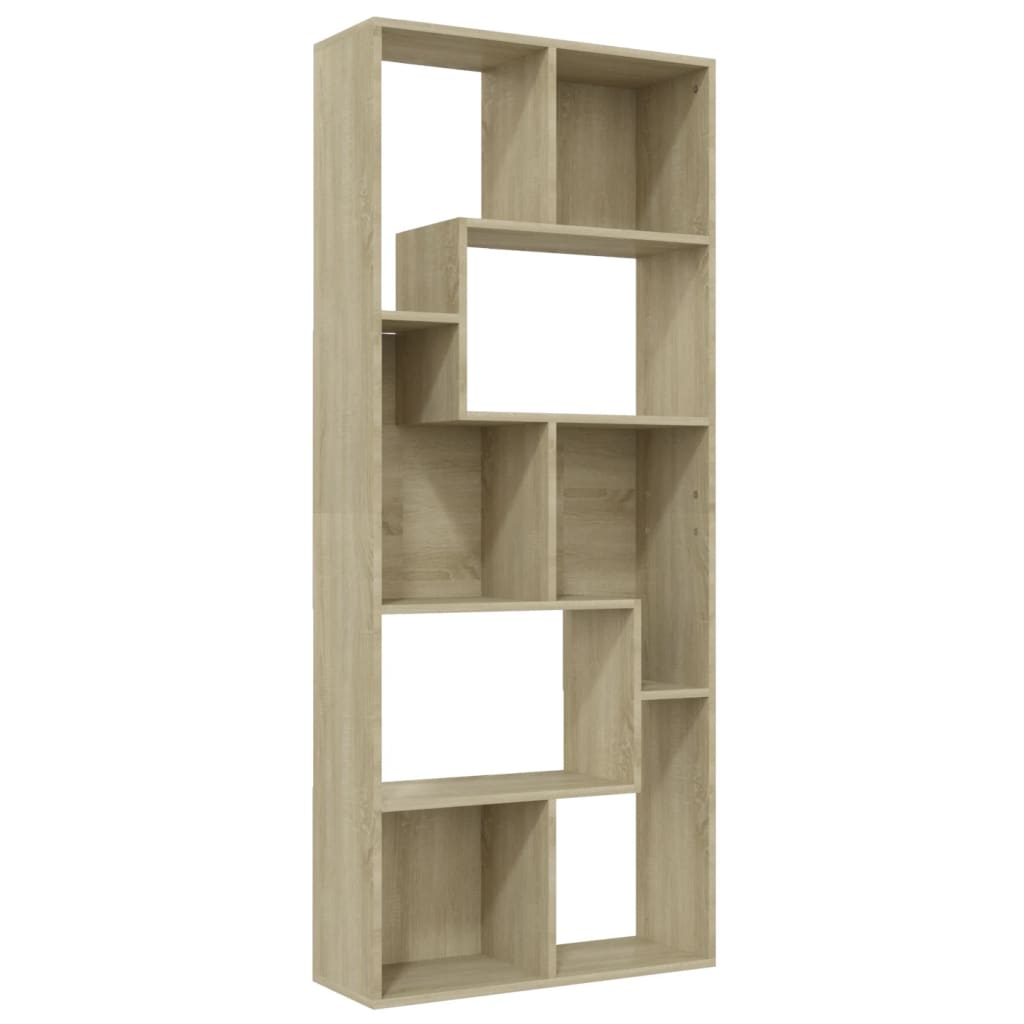 Bokhylle Sonoma Eik 67x24x161 cm