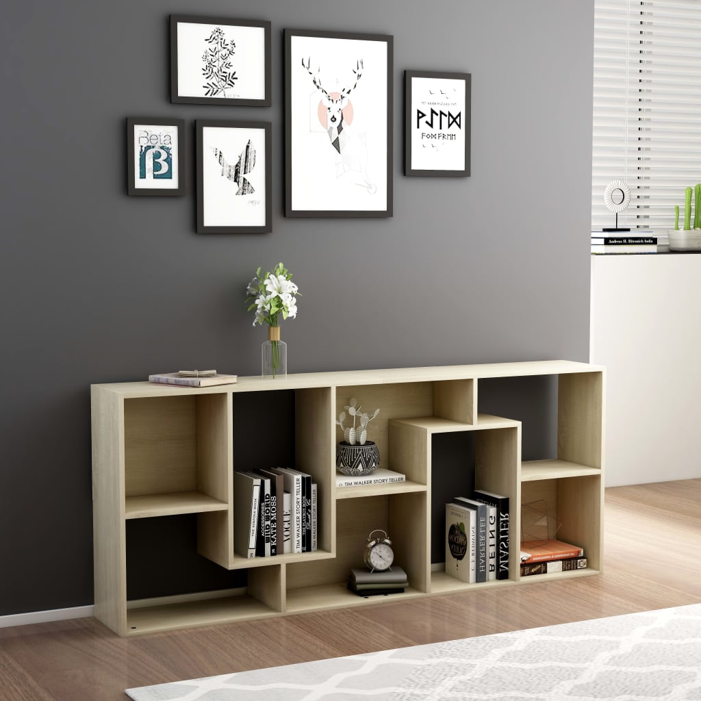 Bokhylle Sonoma Eik 67x24x161 cm