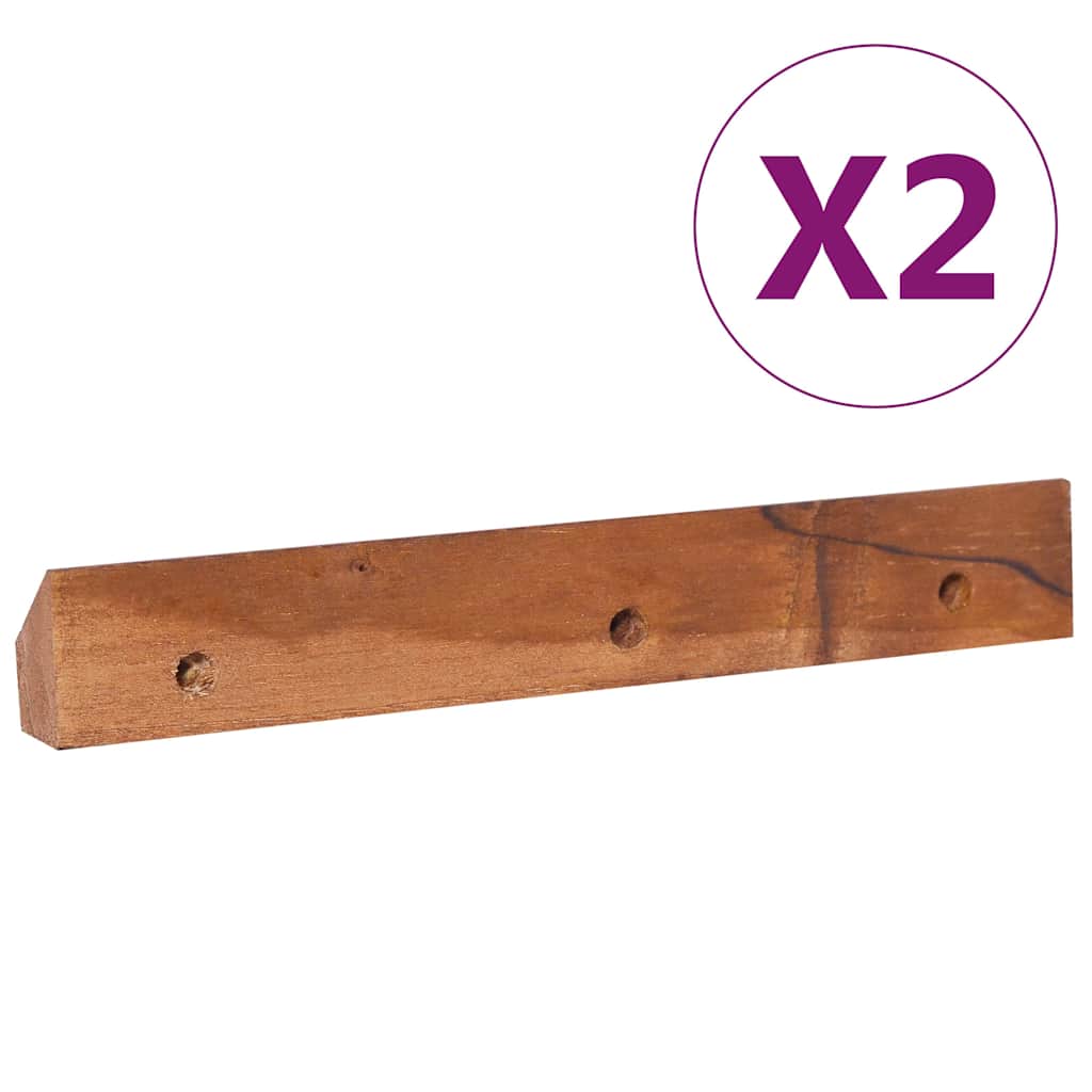 TV-Møbel Tre TV-benk heltre teak Veggmontert 90x30x30 cm