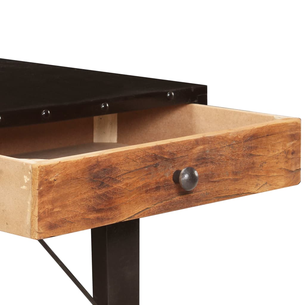 Avlastningsbord Konsollbord Tre 118x35x76 cm gjenvunnet heltre