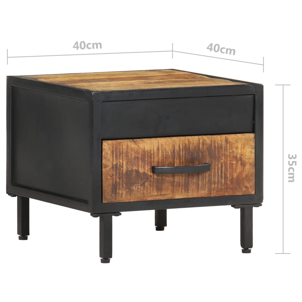 Nattbord Sengbord Tre heltre mangotre 40x40x35 cm