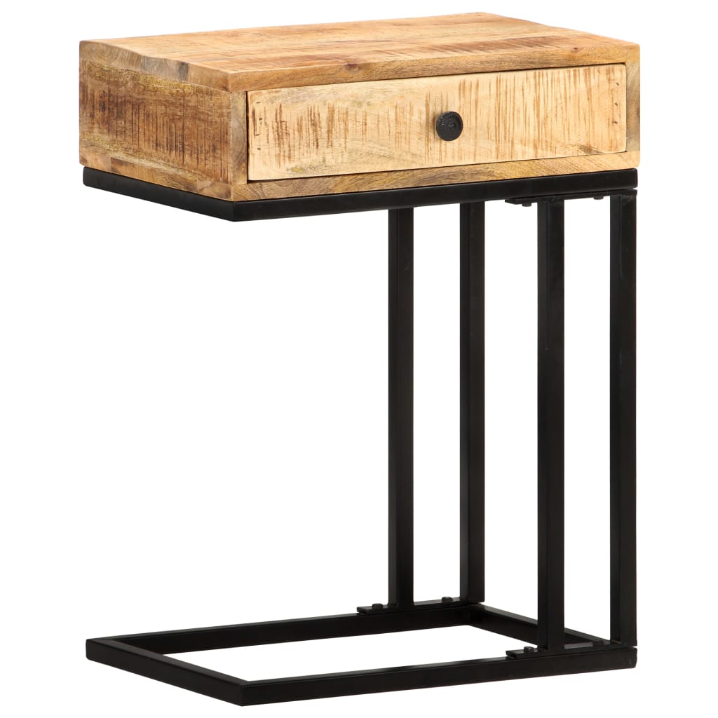 Sidebord Tre U-formet 45x30x61 cm heltre mango