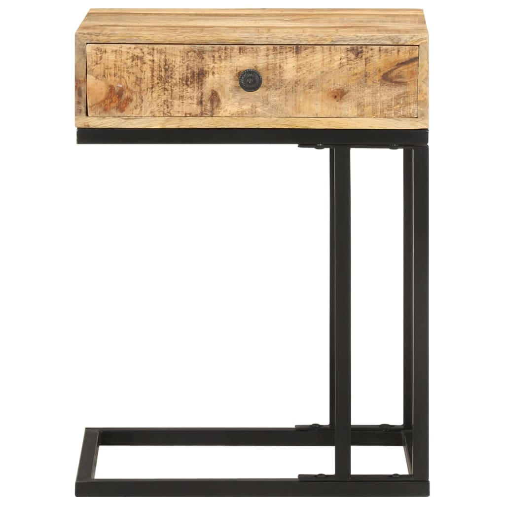 Sidebord Tre U-formet 45x30x61 cm heltre mango