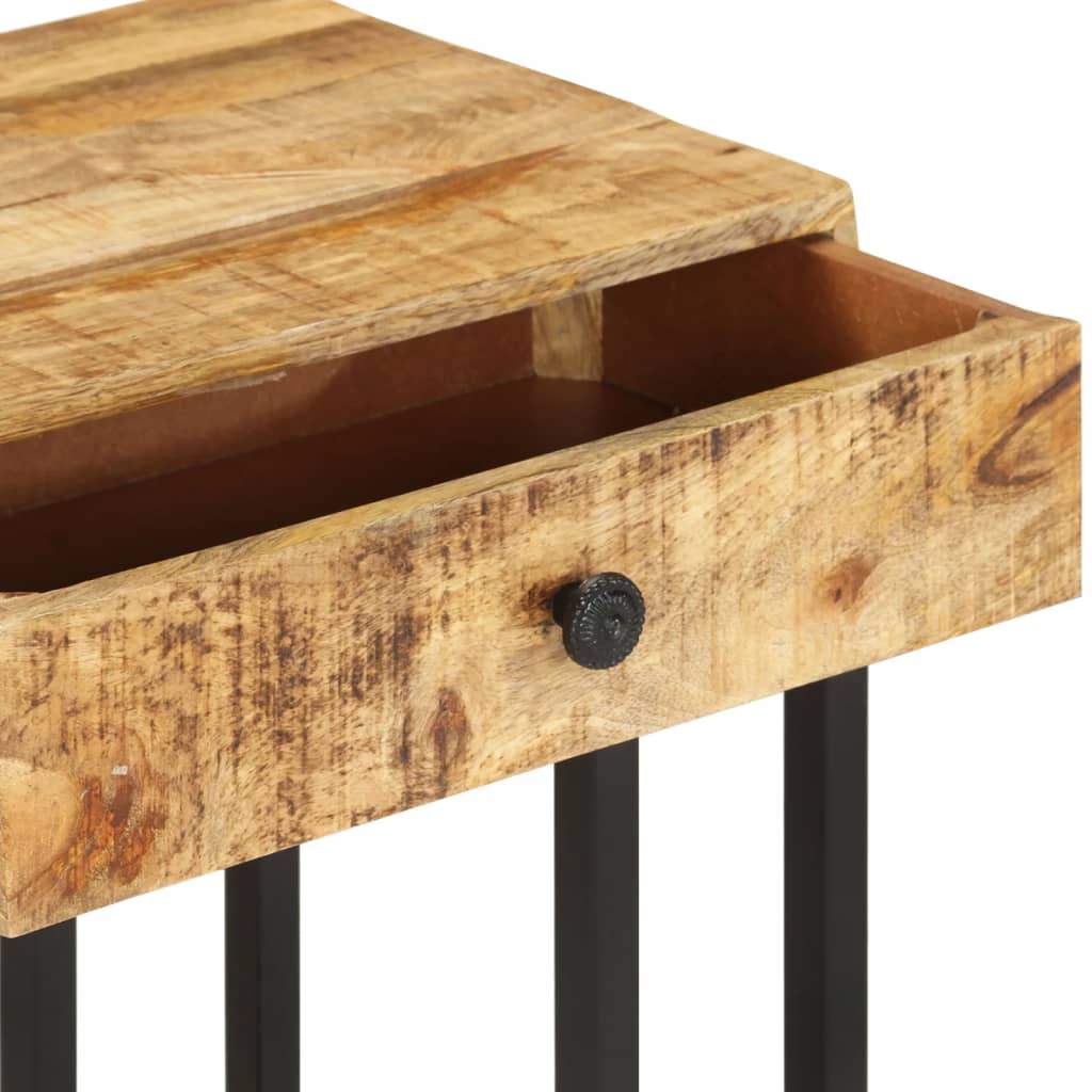 Sidebord Tre U-formet 45x30x61 cm heltre mango