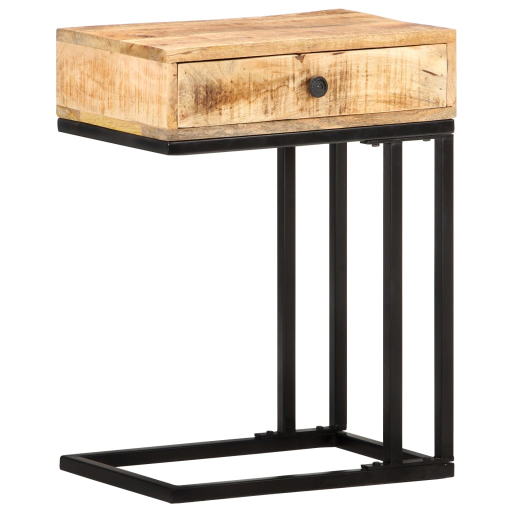 Sidebord Tre U-formet 45x30x61 cm heltre mango