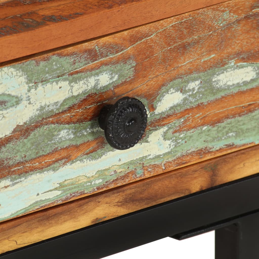 Sidebord Tre U-formet Sidebord Tre 45x30x61 cm gjenvunnet heltre