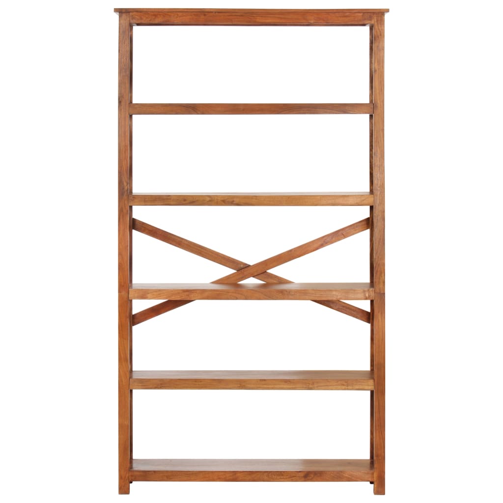 Bokhylle Tre 100x30x180 cm heltre akasie med honningfinish