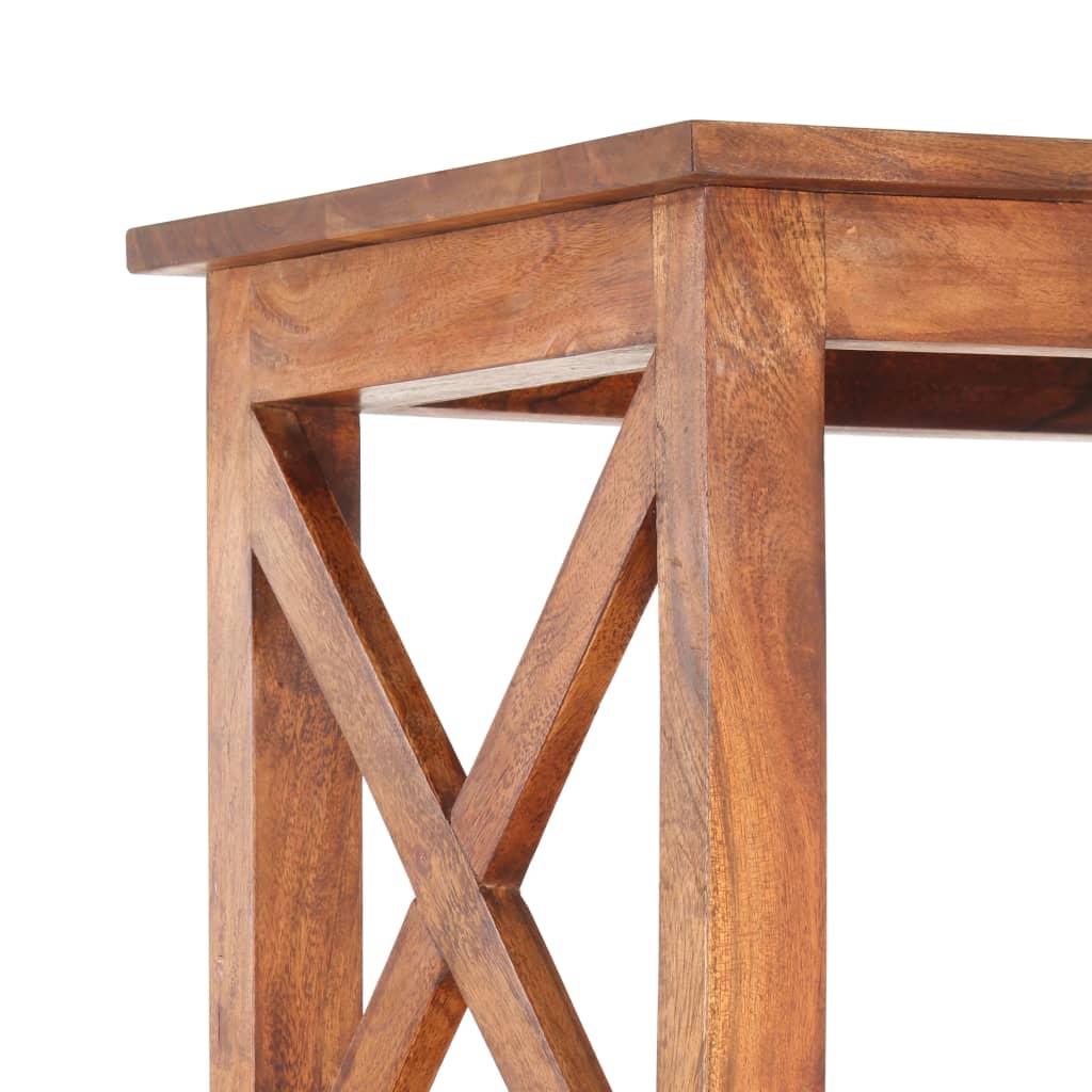 Bokhylle Tre 100x30x180 cm heltre akasie med honningfinish