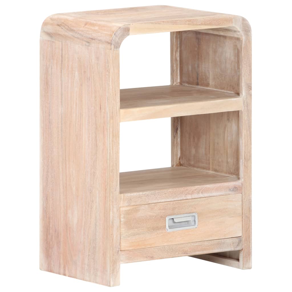 Nattbord Sengbord Tre Heltre Akasietre 40x30x60 cm