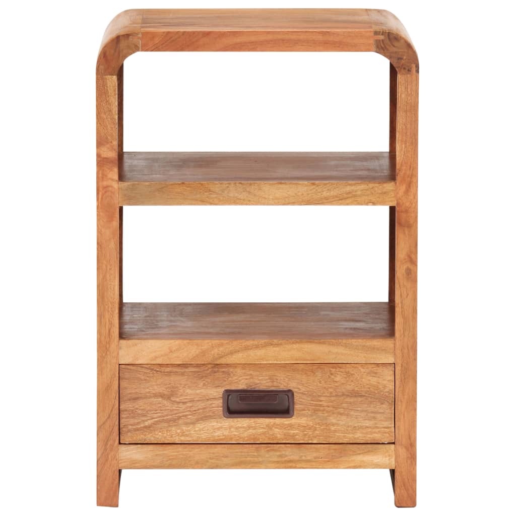 Nattbord Sengbord Tre 40x30x60 cm heltre akasie med honningfinish