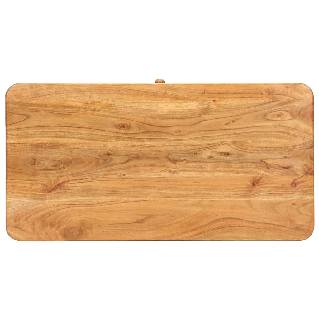 Salongbord Sofabord Tre heltre akasie 100x50x40 cm
