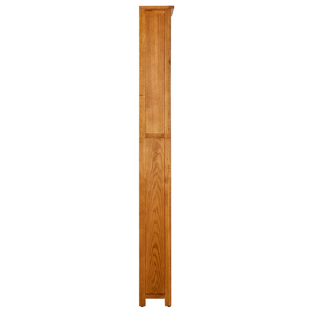 Bokhylle Tre 7 etasjer 90x22,5x200 cm heltre eik