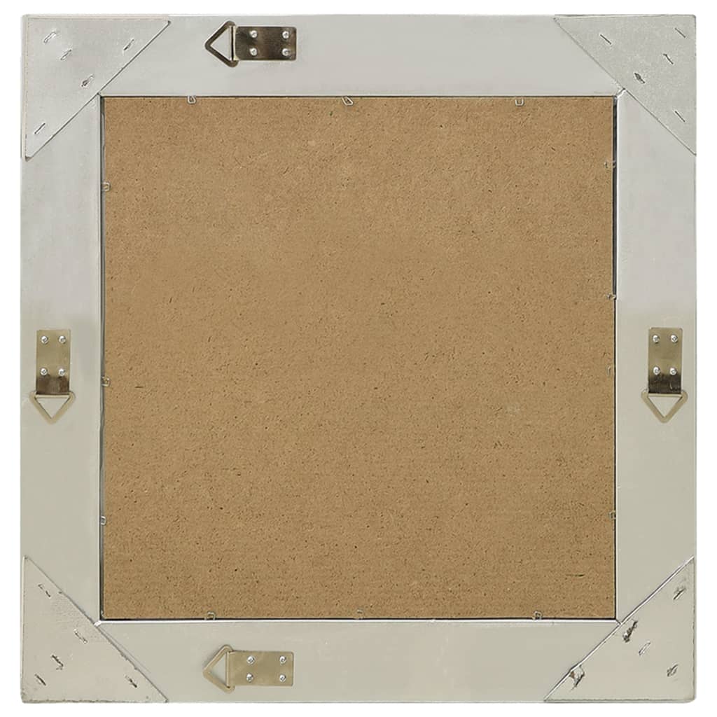 Veggspeil sølv barokkstil 50x50 cm