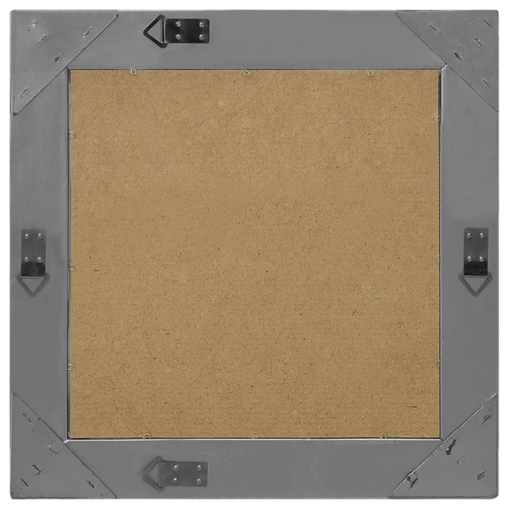 Veggspeil Svart barokkstil 50x50 cm