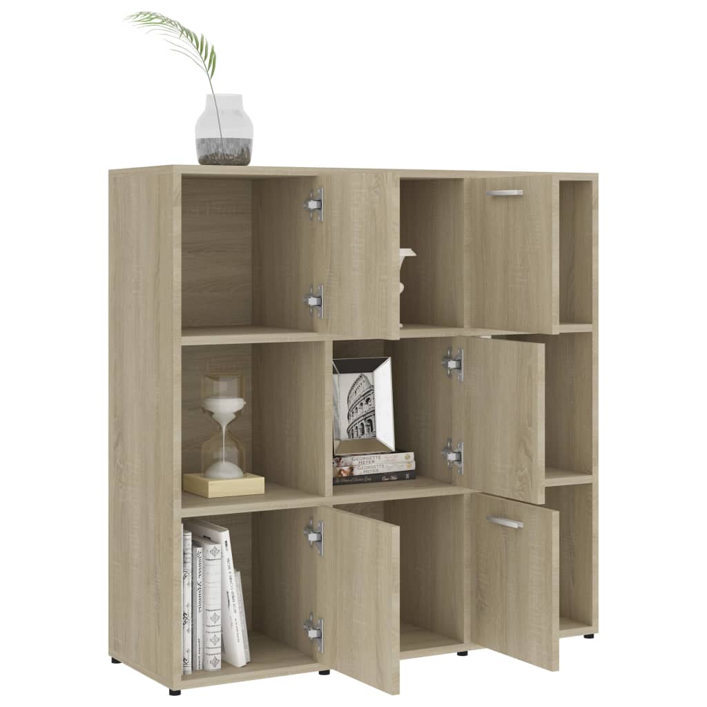 Bokhylle Sonoma Eik 90x30x90 cm