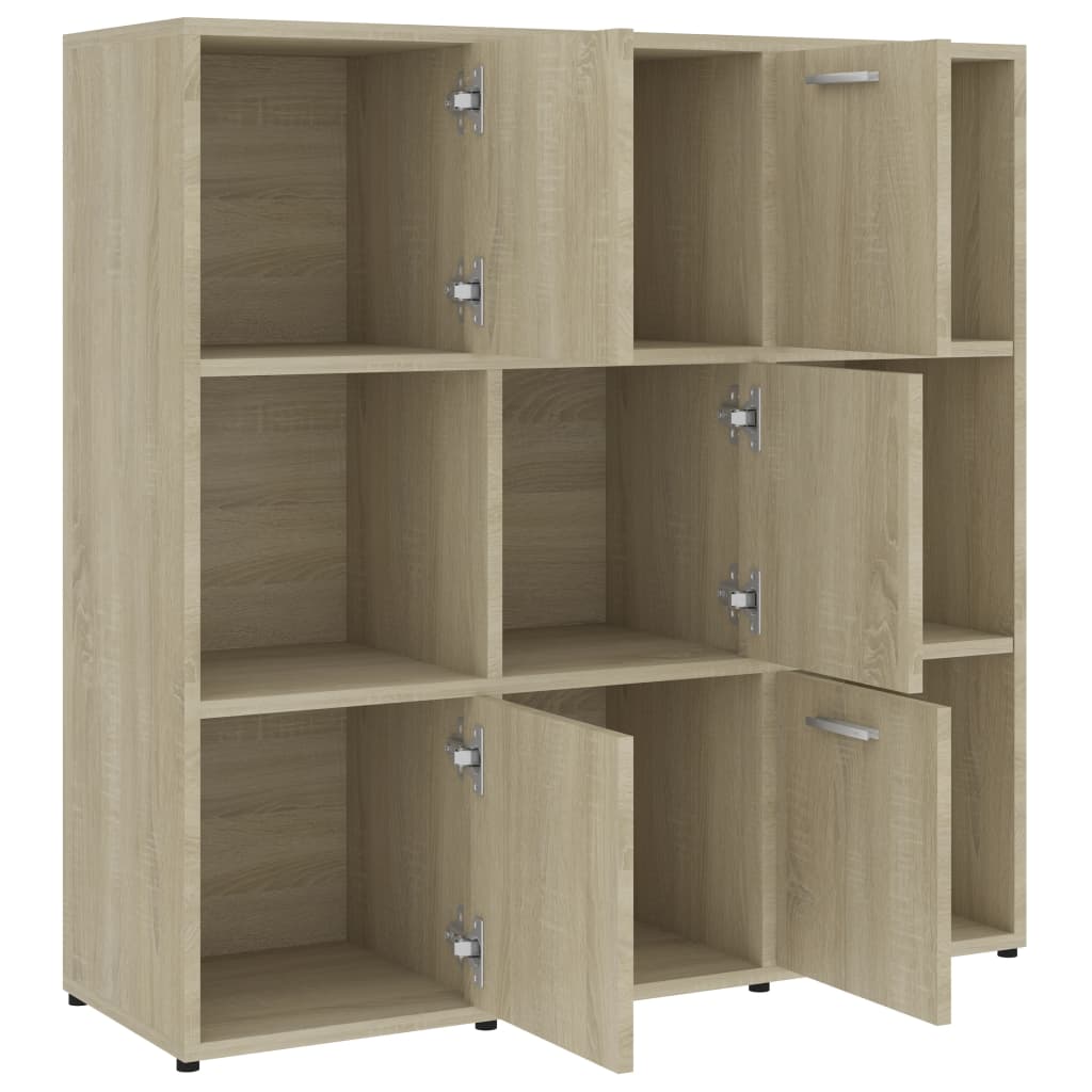 Bokhylle Sonoma Eik 90x30x90 cm