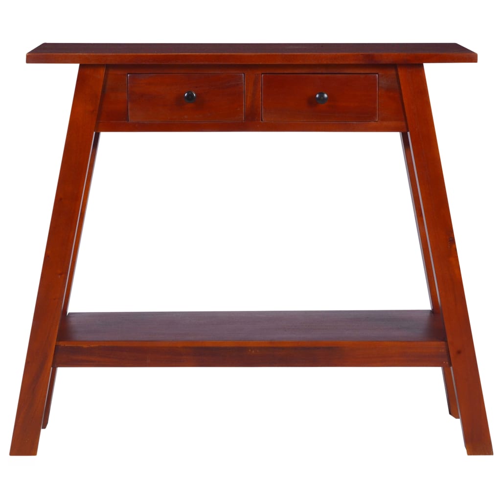 Avlastningsbord Konsollbord Tre klassisk Brun 90x30x75 cm heltre mahogni