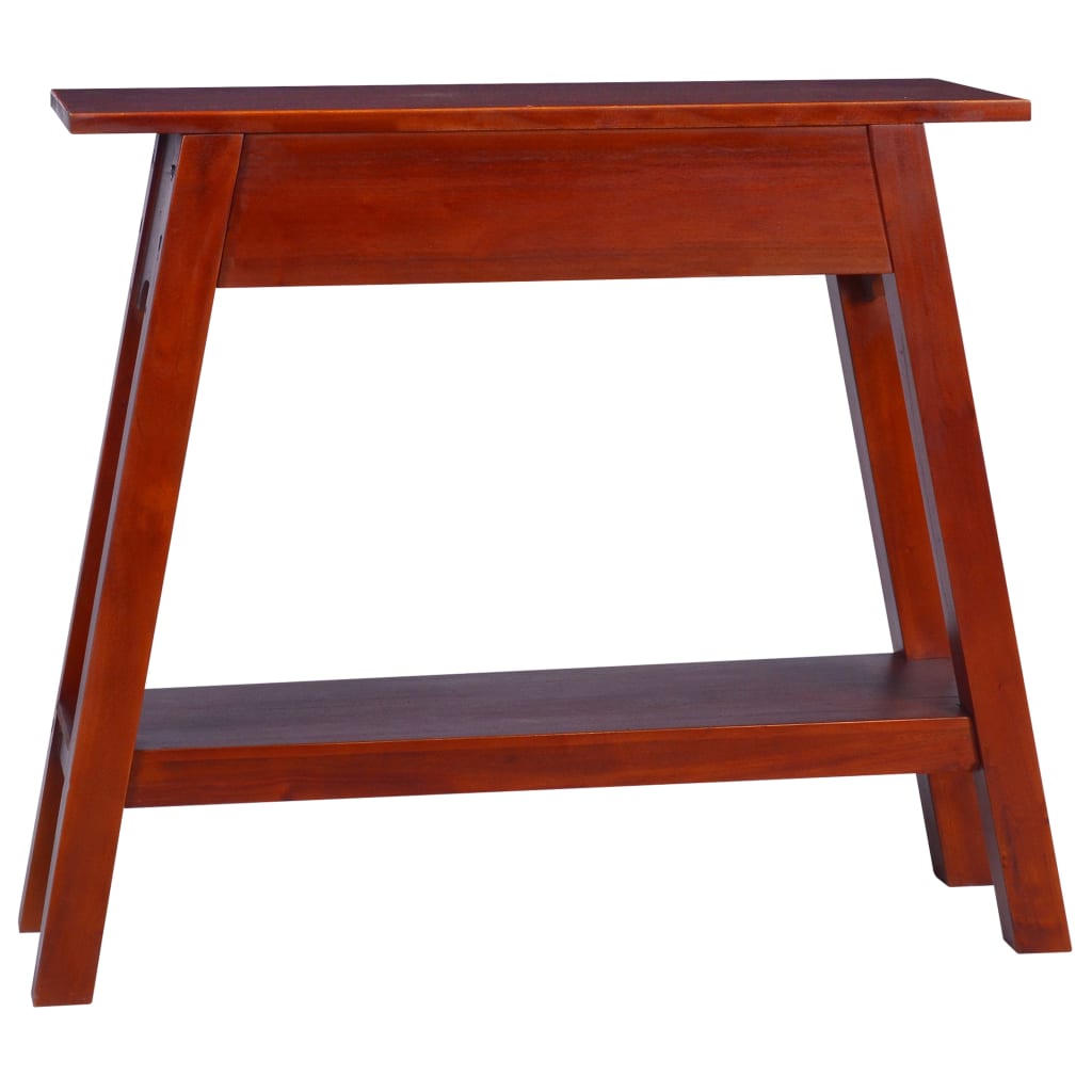 Avlastningsbord Konsollbord Tre klassisk Brun 90x30x75 cm heltre mahogni