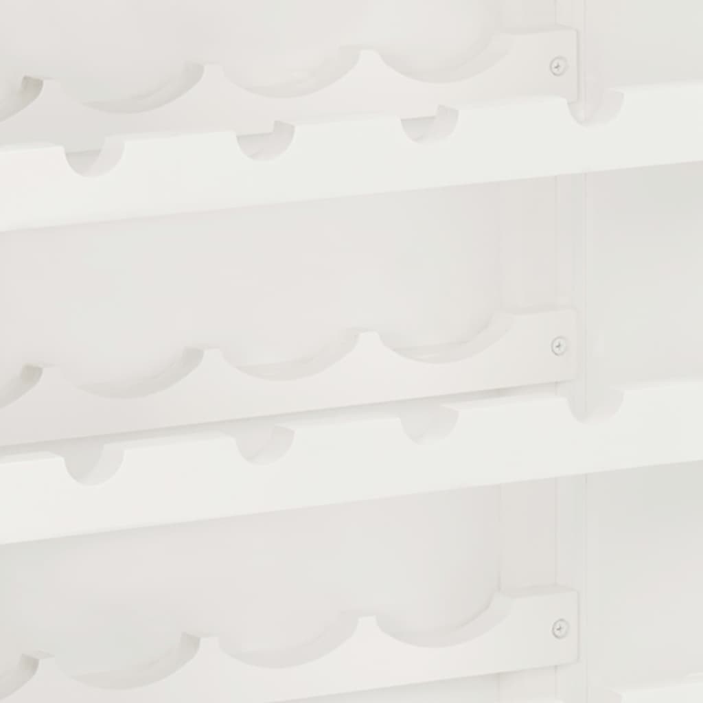 Vinstativ Vinskap 56x32x110 cm heltre eik