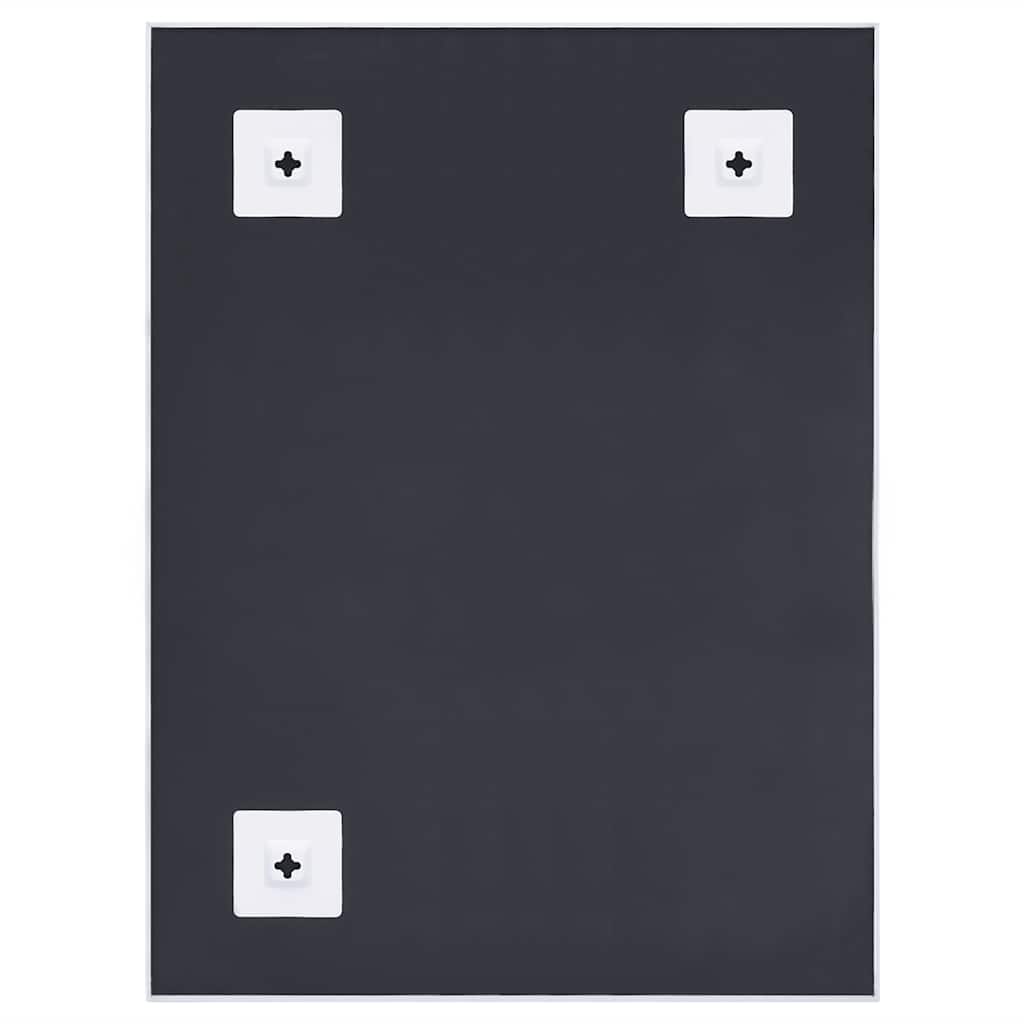 Veggspeil Hvit 80x60 cm