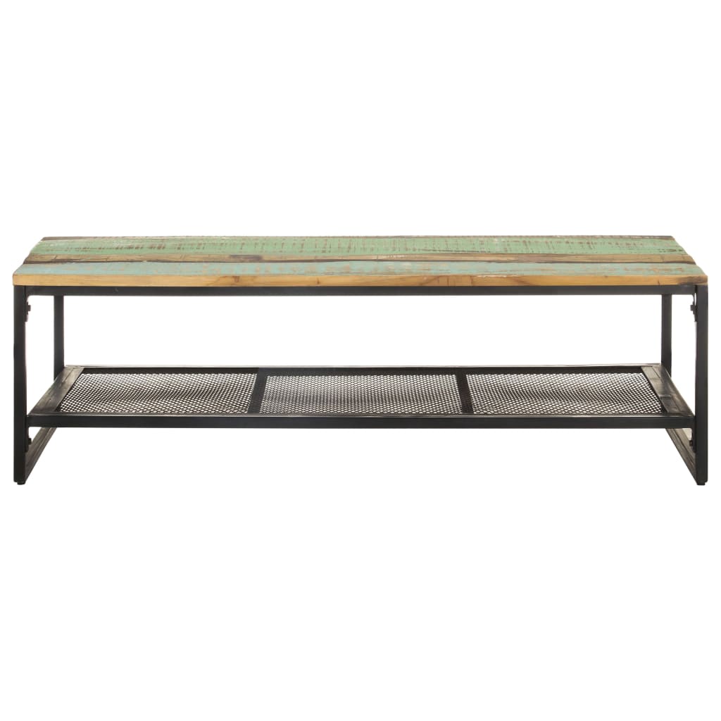Salongbord Sofabord Tre Gjenvunnet Heltre 110x60x35 cm