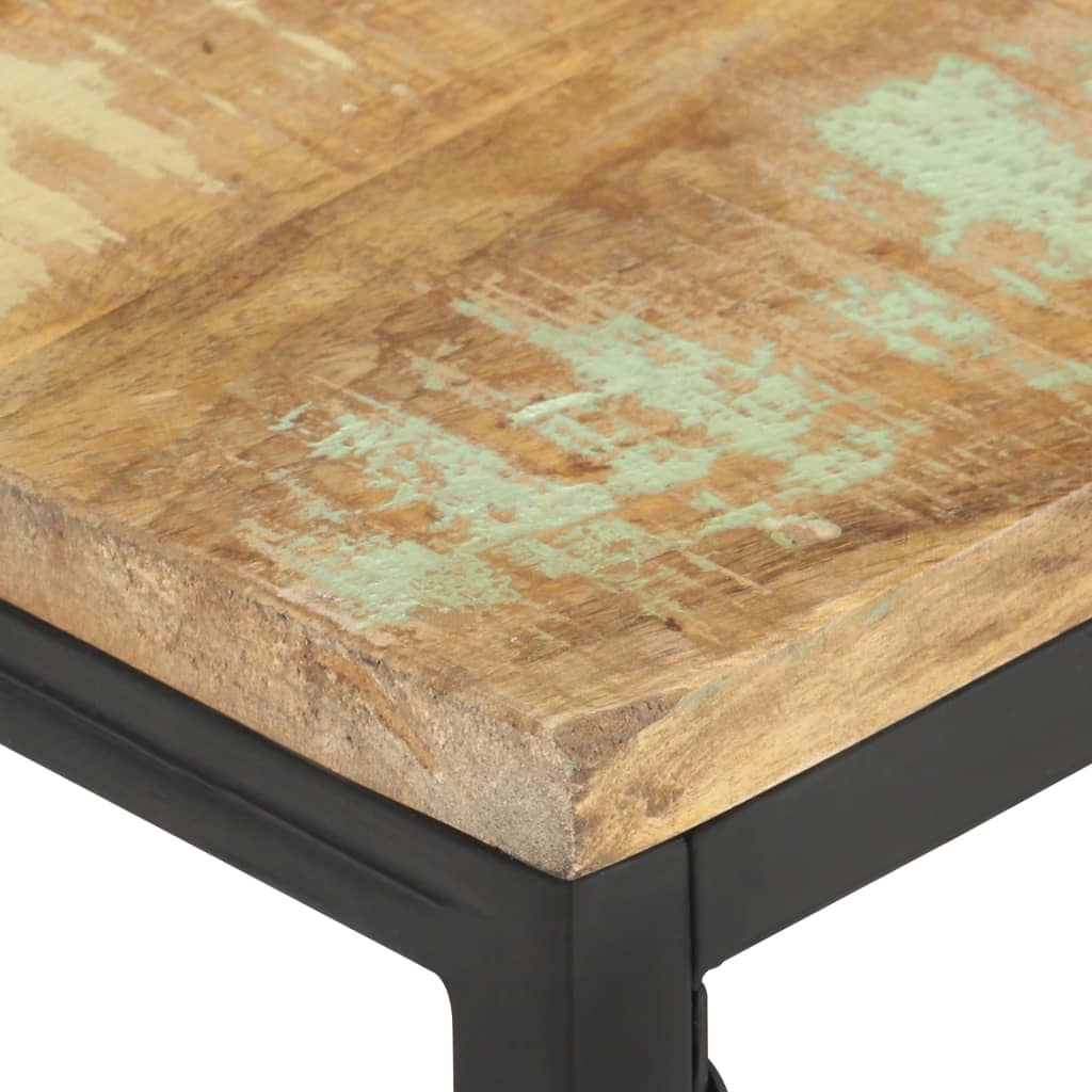 Salongbord Sofabord Tre Gjenvunnet Heltre 110x60x35 cm