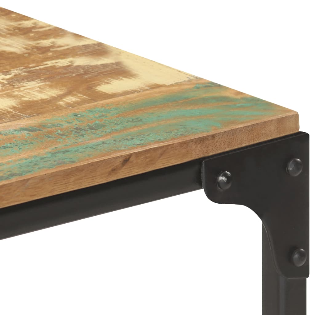Salongbord Sofabord Tre Gjenvunnet Heltre 90x30x40 cm