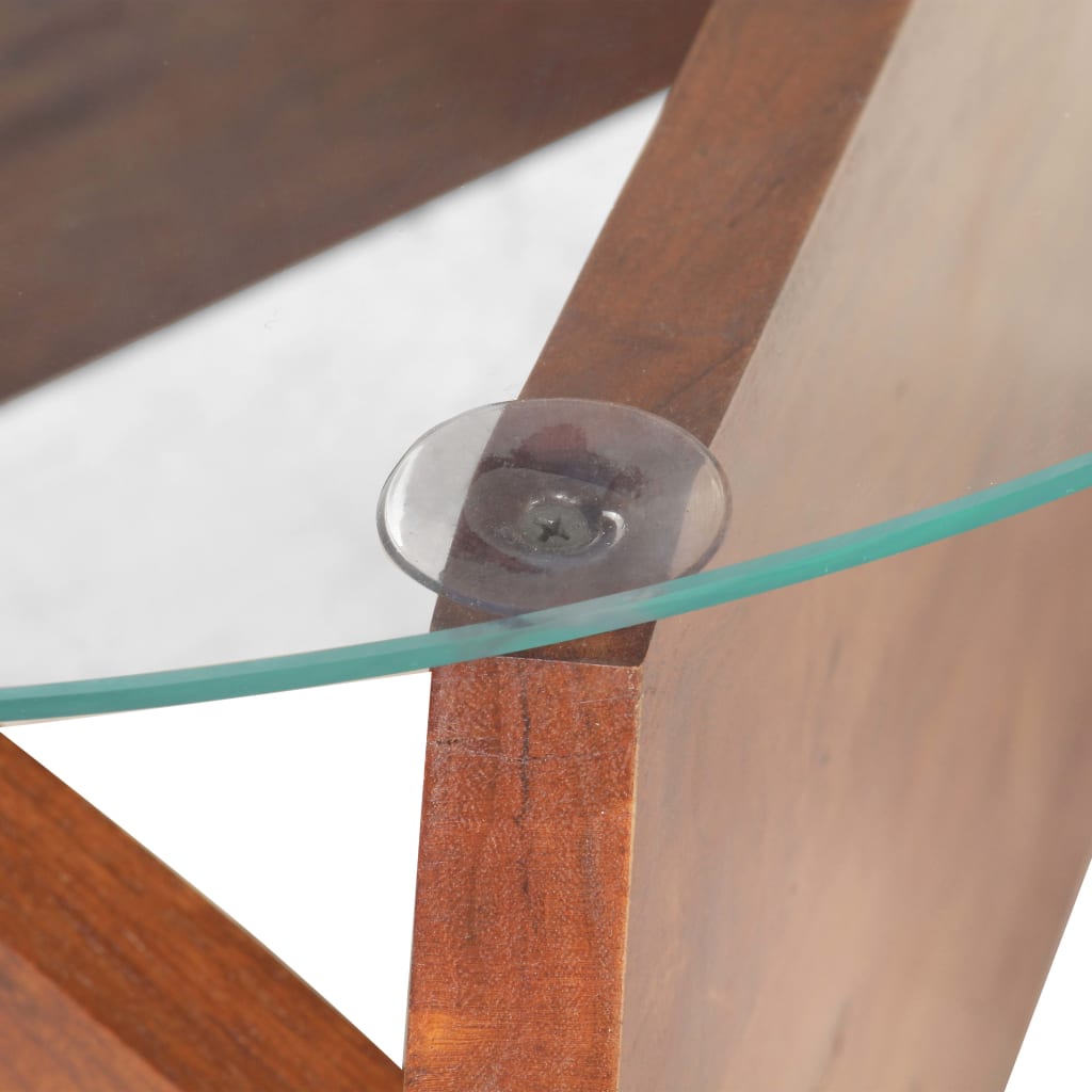 Salongbord Sofabord Tre 60 cm heltre akasie