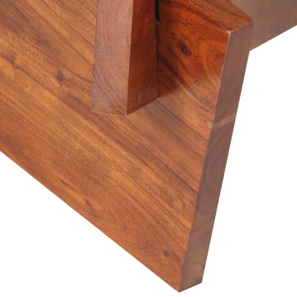 Salongbord Sofabord Tre 60 cm heltre akasie