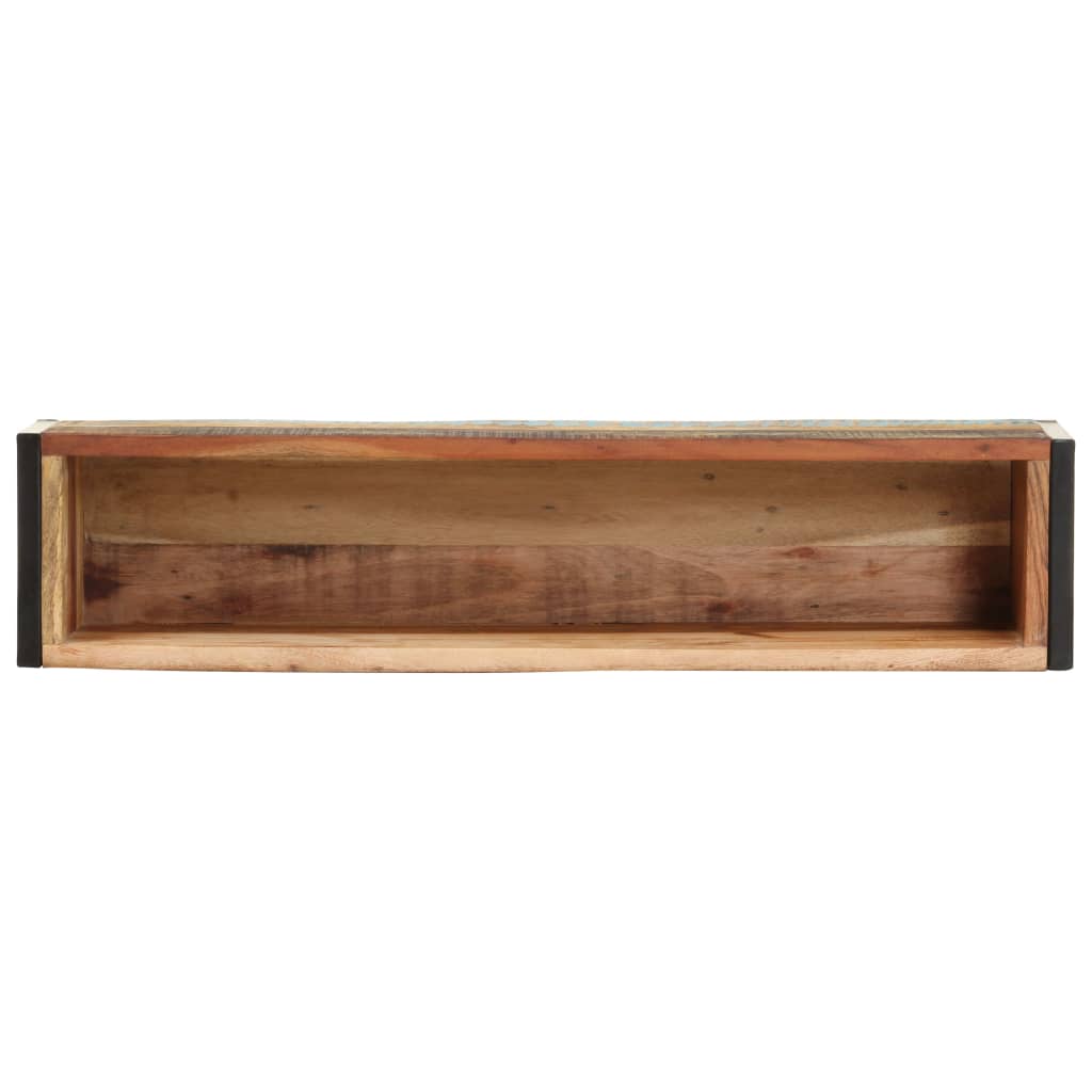 Utendørs Blomsterkasse Plantekasse Tre 90x20x68 cm gjenvunnet heltre