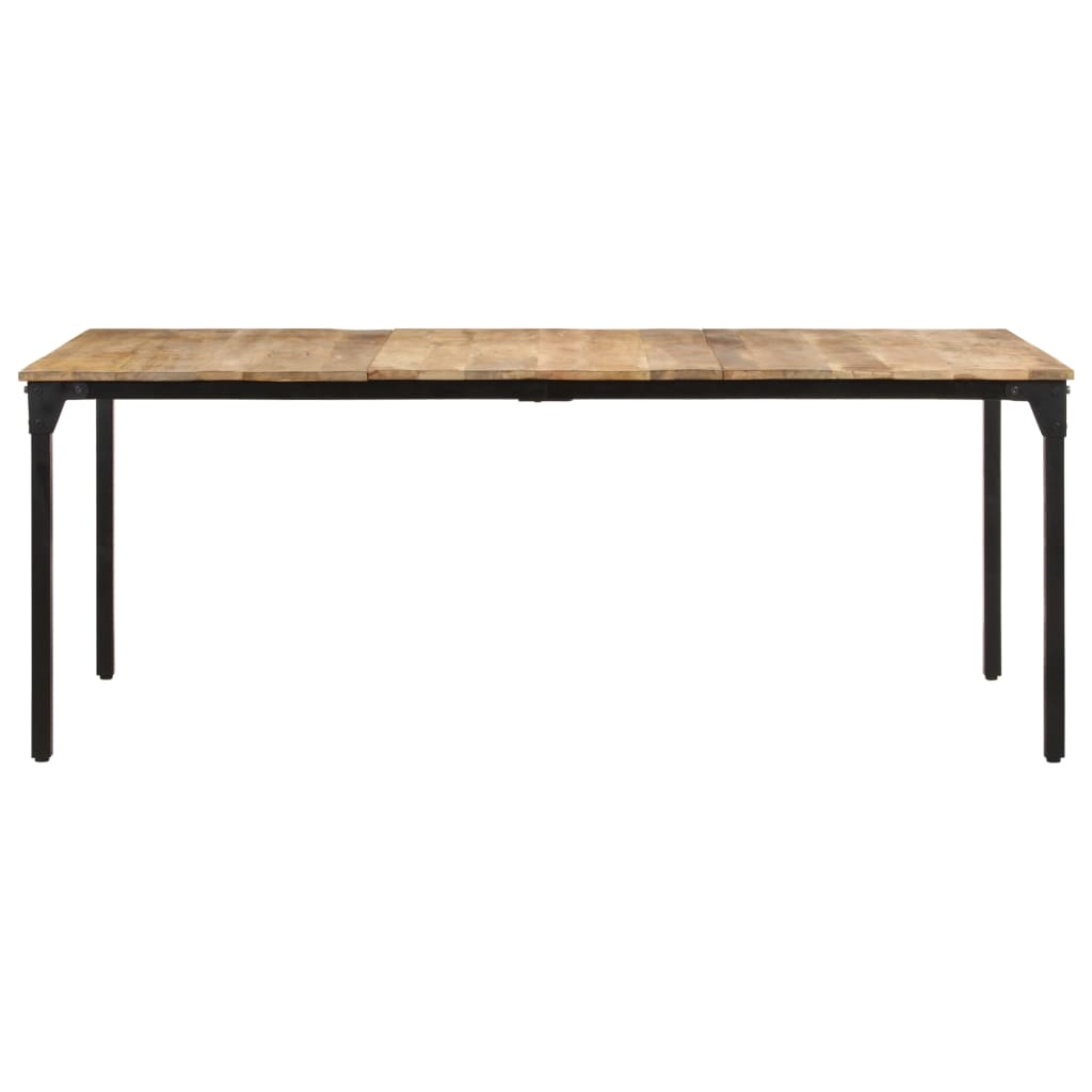 Spisebord Kjøkkenbord Tre 200x100x76 cm grovt mango