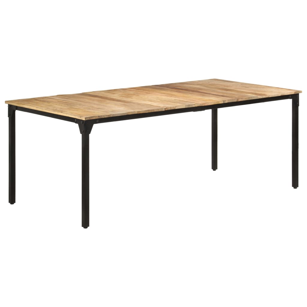 Spisebord Kjøkkenbord Tre 200x100x76 cm grovt mango