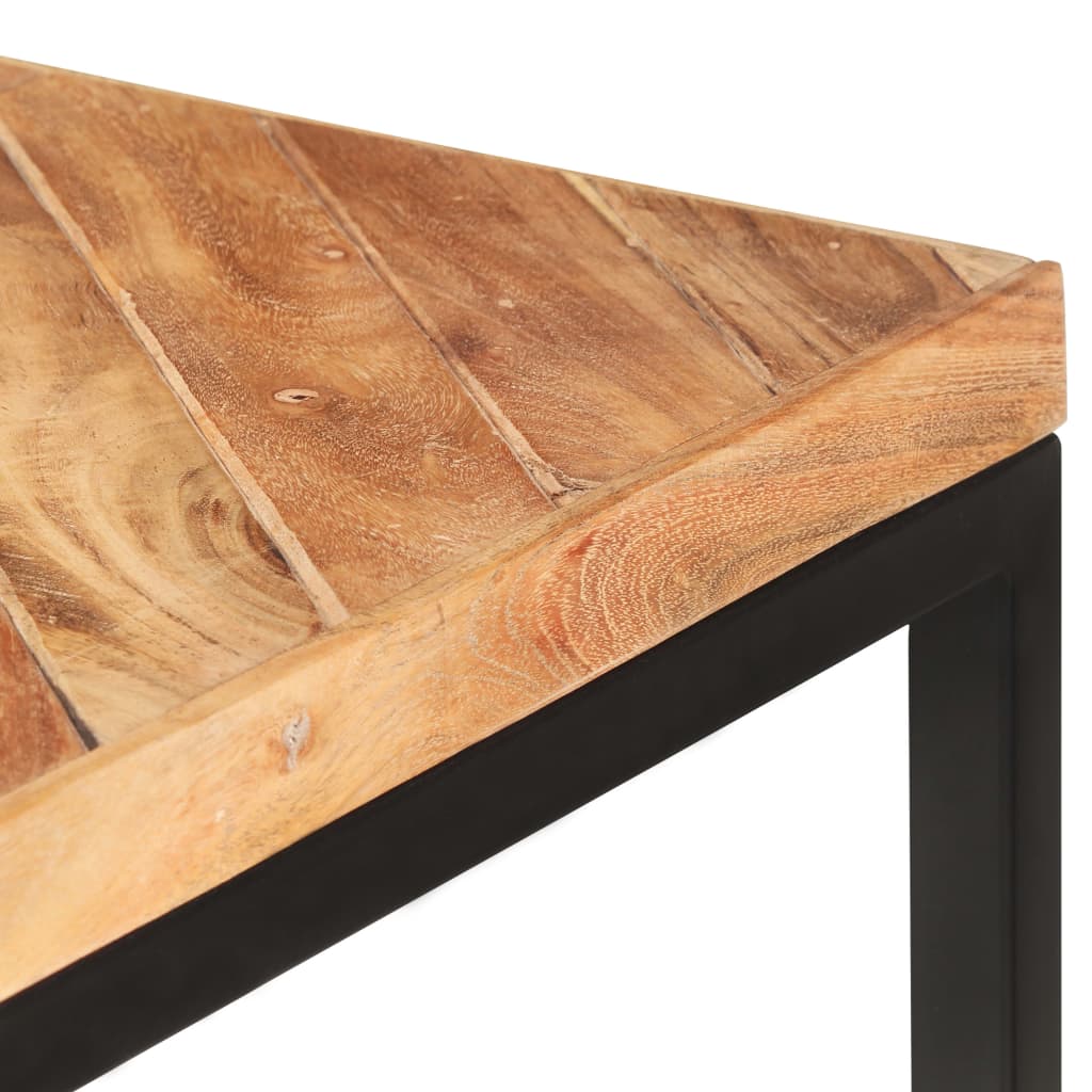 Spisebord 200x90x76 cm heltre akasie og mango