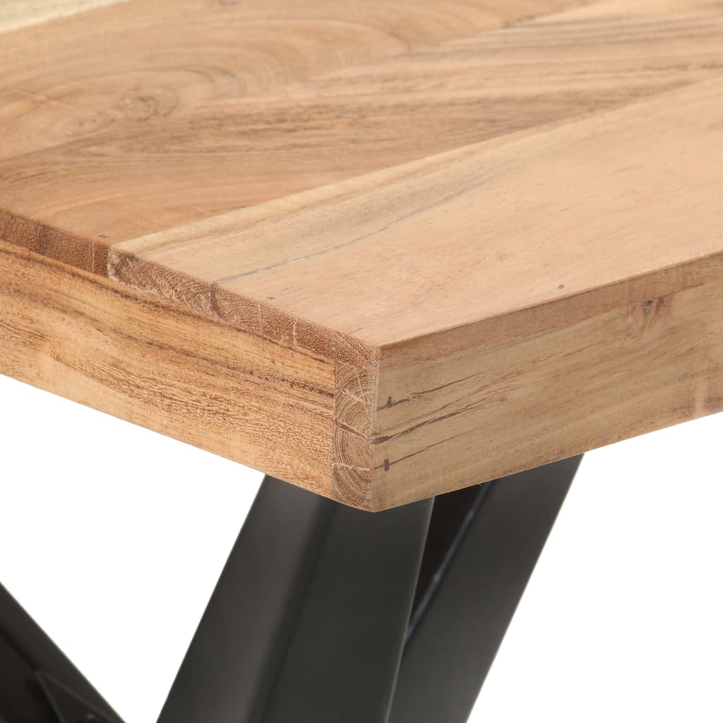 Spisebord 120x60x76 cm heltre akasie