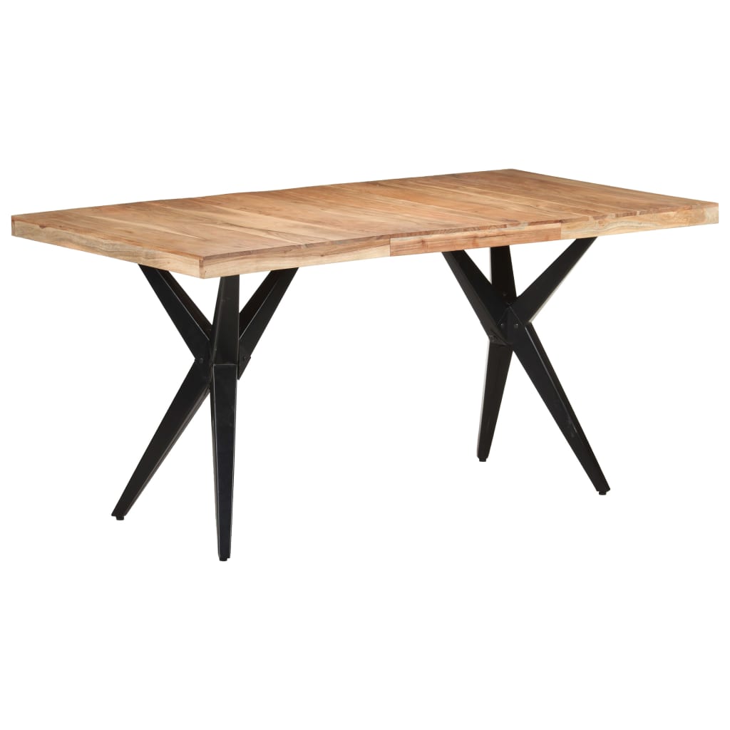 Spisebord 160x80x76 cm heltre akasie