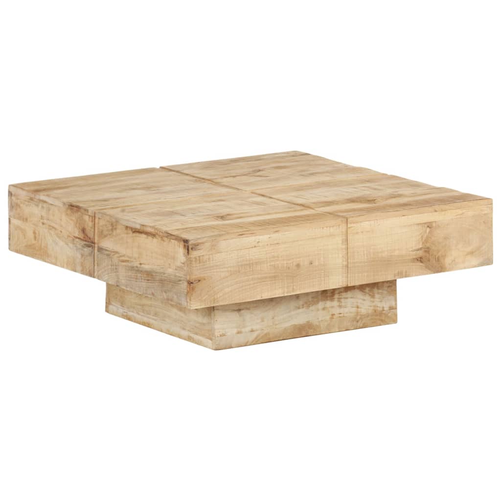 Salongbord Sofabord Tre Heltre Mango 80x80x28 cm