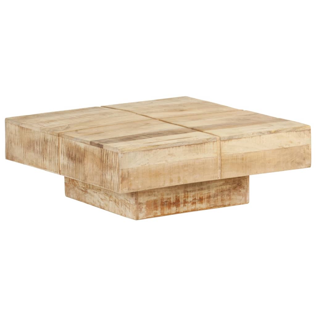 Salongbord Sofabord Tre Heltre Mango 80x80x28 cm