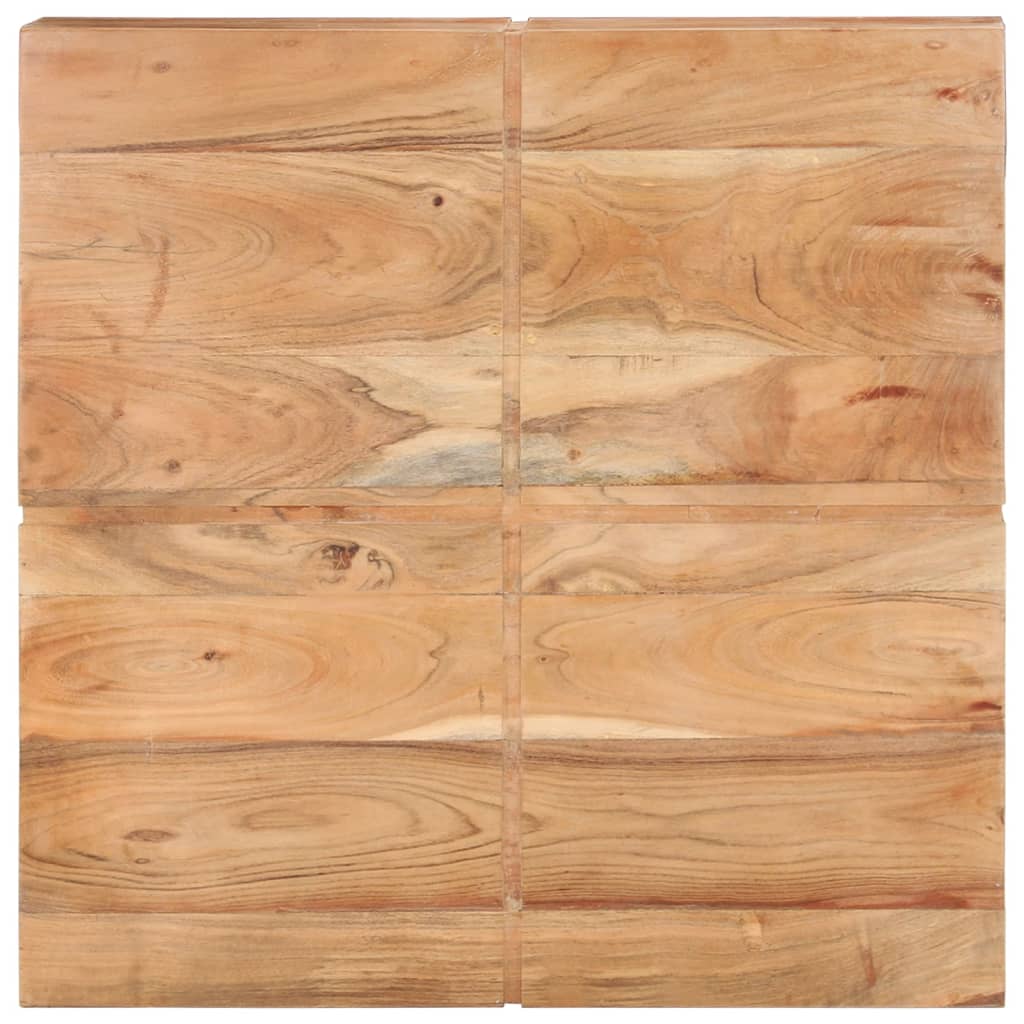 Salongbord Sofabord Tre heltre akasie 80x80x28 cm