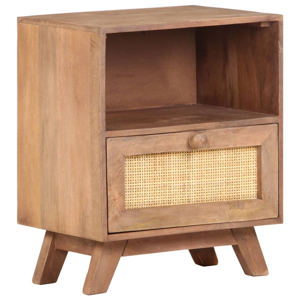 Nattbord Sengbord Tre heltre mangotre 40x30x50 cm