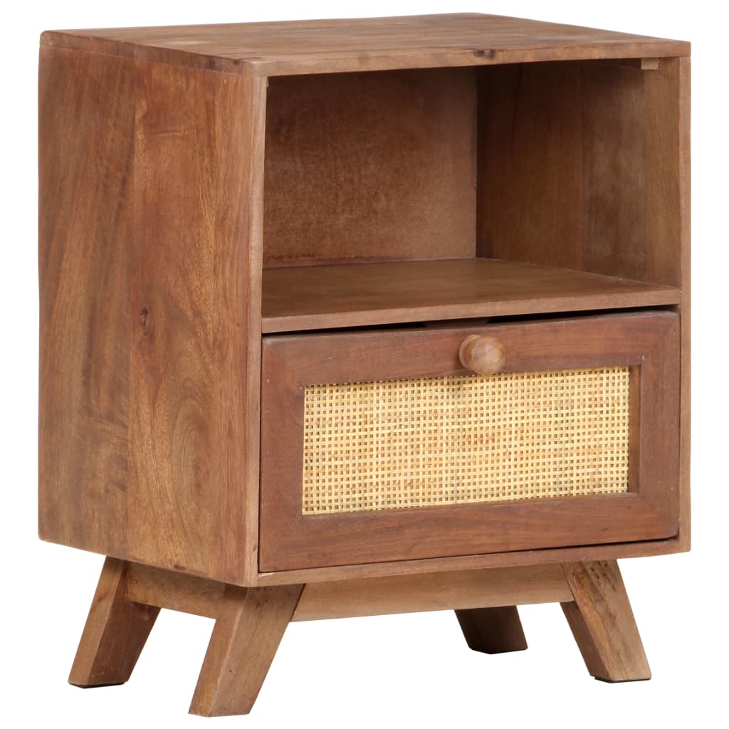 Nattbord Sengbord Tre heltre mangotre 40x30x50 cm