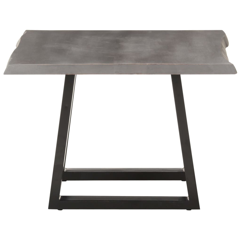 Salongbord Sofabord Tre heltre akasie med naturlige kanter 60x60x40 cm